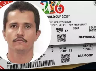 ¡Ponchera! El Mencho tenía boletos para ver los juegos del Mundial 