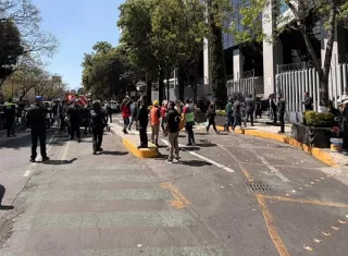 Tras la revisión del edificio del Poder Judicial, las autoridades no encontraron indicios de riesgo.