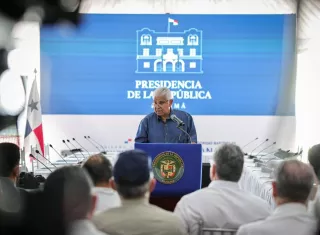 El presidente José Raúl Mulino se refirió al tema de la seguridad, uno de los principales problemas de la provincia de Colón. 