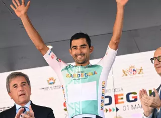 Roberto González, líder de montaña tras segunda etapa del Giro di Sardegna