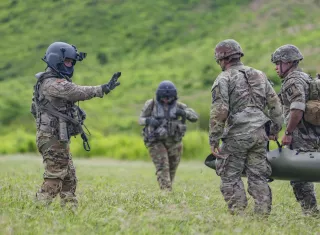 Senan informó que los marines trabajarán junto a unidades del Servicio Nacional de Fronteras (Senafront) y la Policía Nacional, en ejercicios combinados 