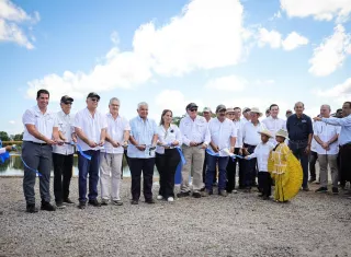 El mandatario José Raúl Mulino destacó que este sistema permite expandir la frontera agrícola de 600 a 3,500 hectáreas productivas