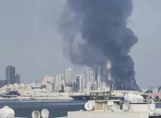 La Guardia Revolucionaria anunció el inicio de la ‘Operación Verdadera Promesa 4’ en respuesta a la "agresión estadounidense-sionista" en suelo iraní. Foto. EFE