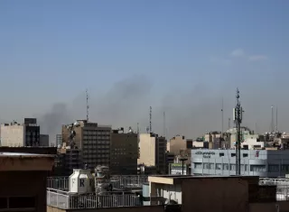 Según el oficial, Israel y Estados Unidos lanzaron una oleada de ataques contra "cientos" de objetivos en territorio iraní, después de trabajar conjuntamente. Foto. EFE