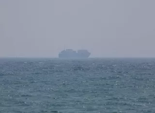 La Guardia Revolucionaria afirmó que había atacado a un petrolero, identificado como 'Athens Nova', "aliado de Estados Unidos", en el estrecho de Ormuz. Foto. Archivo