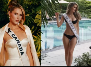 Miss Canadá reveló que estaba preñada durante el Miss Universo