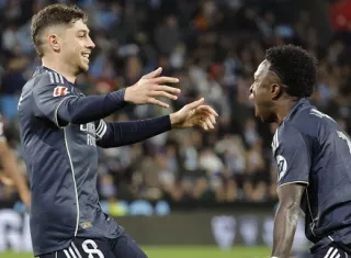 Federico Valverde rescató al Real Madrid