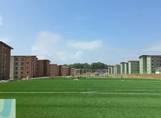 Hay 13 edificios completamente terminados y preparados para su próxima entrega.