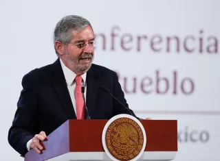 La Secretaria de Relaciones Exteriores de México informó que la Embajada mexicana operará temporalmente desde Azerbaiyán, con apoyo de la representación en Bakú.. Foto. EFE