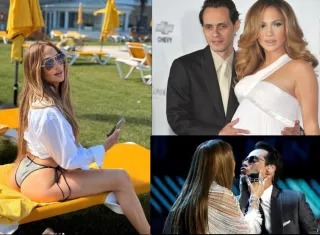 JLo dice que separarse de Marc fue lo más duro; era madre soltera
