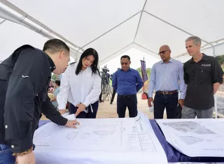 La situación del estado de estos tres nuevos centros educativos, fue dada a conocer por la Secretaría de Metas. Foto. Eric Montenegro