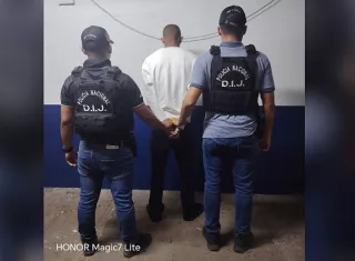 El sujeto es el tercer sospechoso que ha sido vinculado con el crimen del adulto mayor.  /  Foto: PN