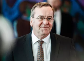 El ministro de Defensa de Alemania, Boris Pistorius destaca que la guerra conm Irán no la iniciaron ellos. Foto. EFE