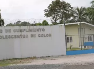 Centro de Custodia y Cumplimiento de Menores Basilio Lakas, ubicado en el corregimiento de María Chiquita, Colón.  /  Foto: Diómedes Sánchez