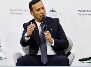 El ministro de Defensa de Colombia, Pedro Sánchez Suárez, explicó que en enero pasado hubo dos explosiones cerca del área fronteriza entre Colombia y Ecuador. Foto. EFE