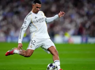 Trent Alexander-Arnold, lateral de Inglaterra y del Real Madrid.