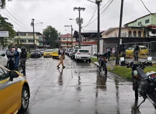 El hecho ocurrió en calle 6, hacia la avenida Meléndez.  /  Foto: Diómedes Sánchez