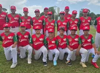 El equipo de Chiriquí, campeón nacional de béisbol infantil 2026. Foto: Pequeñas Ligas de Panamá