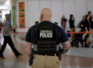 Esto deja bloqueado y en el aire la situación en los aeropuertos del país, afectados por el cierre parcial del Departamento de Seguridad Nacional. Foto. EFE