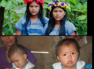 El abuelo se hizo cargo de las bebés que están próximas a cumplir 15 años. 