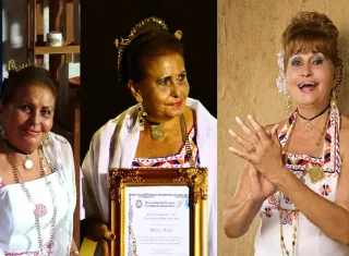 ¡Tamborito del Callejón le canta a Esthercita! Homenaje en el Casco