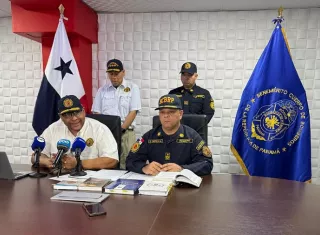 El Cuerpo de Bomberos informó sobre las diligencias en conferencia de prensa. / Foto: BCBRP