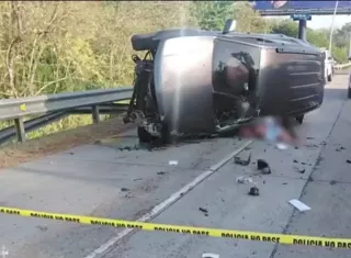 Accidente de tránsito en el Corredor Sur deja una víctima fatal