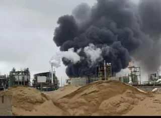 Restos de misil provocan emergencia industrial en el sur de Israel