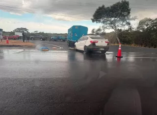 La persona murió en la escena del accidente.  /  Foto: TraficoCpanama