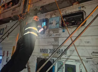 Se les cayó la vuelta: droga iba pa’ Europa y la pillaron en Colón