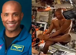 Astronauta se vuelve símbolo sexual tras bañarse en la Artemis II