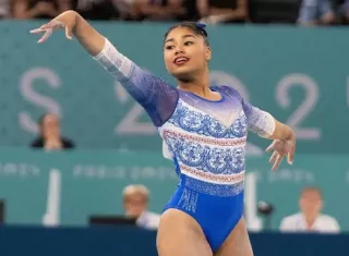 Hillary Heron logró su segunda medalla de plata en Copa Mundial de Gimnasia