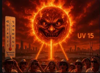 Sol asesino azota Panamá con radiación extrema