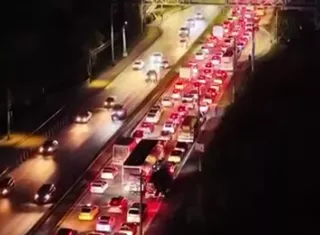 Caos total: Panamá se tranca por cierre del puente de las Américas 