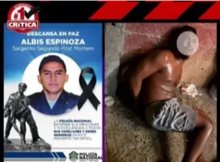 Desde un balcón soltaron bala que mató a policía y capturan a alias "Chema"