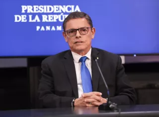 El ministro de Seguridad, Frank Abrego