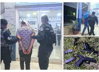 Tres sospechosos fueron aprehendidos.  /  Fotos: Eric Montenegro