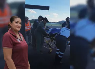 La madre de la joven falleció producto de la colisión.  /  Captura de vieo: Senan