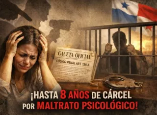 Por maltrato psicológico te pueden meter preso hasta 8 años en Panamá