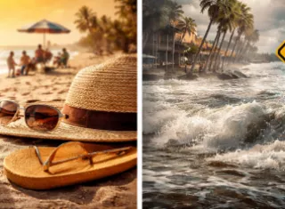 El problema no es solo el mar. Si se combinan estas mareas altas con lluvias.