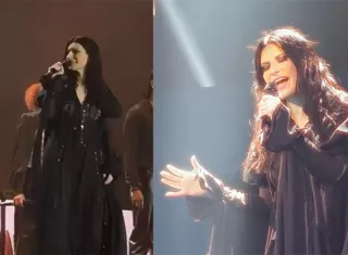 Laura Pausini pausa show en Perú; la gente no se sabía sus temas