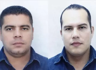 Ronny Ramiro Rodríguez y William Pittí Navarro.  / Imagen mejorada: IA Copilot