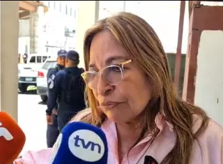 La dirigente del PRD, Balbina Herrera destacó que está al pendiente de los acontecimientos. Foto. Diómedes Sánchez