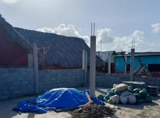 El primer cargamento de materiales fue organizado el 20 de marzo, mientras que el segundo ocurrió el 15 de abril. foto. Cortesía