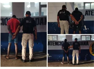 Los indicios y los aprehendidos fueron puestos a órdenes de la Fiscalía de Homicidio y Femicidio de la provincia de Colón.  /  Fotos: PN