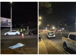 Atropello mortal en la vía Domingo Díaz