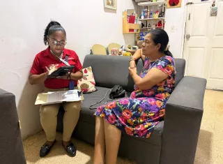 Se han visitado más de 3 mil hogares en distintas regiones del país. Foto: Cortesía