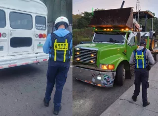 ATTT cae con operativo en Vía Centenario: Imponen más de 40 boletas 