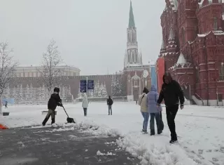 Declaran alerta naranja en Moscú ante el mal tiempo y las intensas nevadas