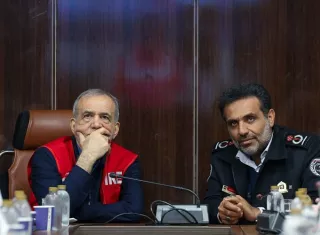El presidente de Irán, Masud Pezeshkian, consideró que la consecución del diálogo depende "del cese de las acciones excesivas y provocadoras de Estados Unidos”. Foto. EFE